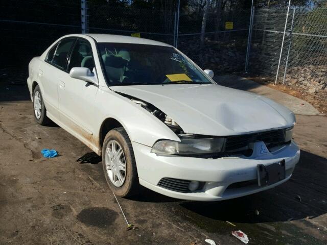 4A3AA46G63E088781 - 2003 MITSUBISHI GALANT ES WHITE photo 1