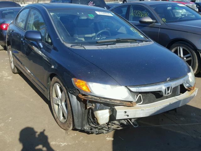 1HGFA16857L044287 - 2007 HONDA CIVIC EX BLUE photo 1