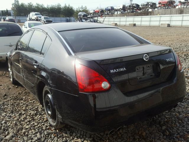 1N4BA41E25C836153 - 2005 NISSAN MAXIMA SE BLACK photo 3