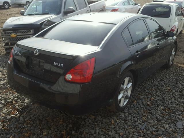 1N4BA41E25C836153 - 2005 NISSAN MAXIMA SE BLACK photo 4