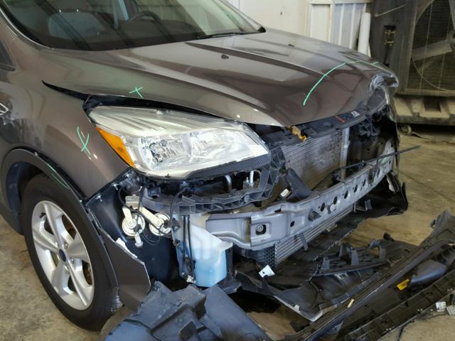 1FMCU0GX5DUC61168 - 2013 FORD ESCAPE SE GRAY photo 9