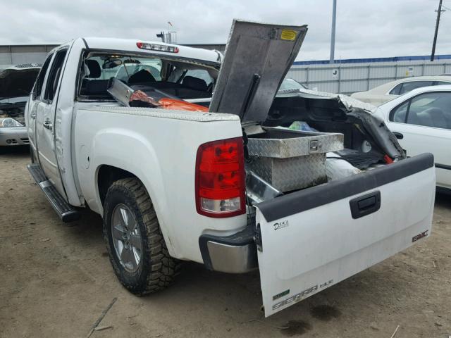 3GTP2VE75CG175369 - 2012 GMC SIERRA K15 WHITE photo 3