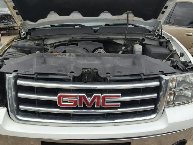 3GTP2VE75CG175369 - 2012 GMC SIERRA K15 WHITE photo 7