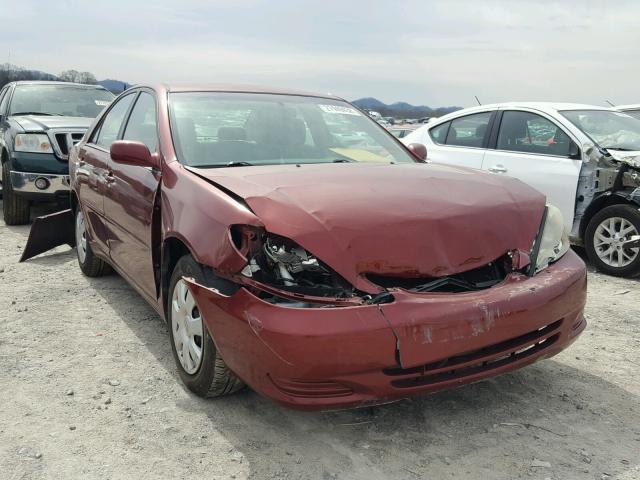 4T1BE32K34U275267 - 2004 TOYOTA CAMRY LE MAROON photo 1