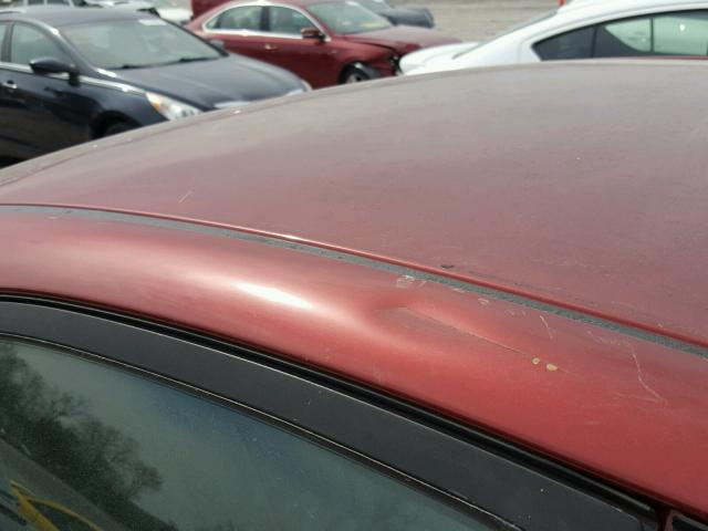 4T1BE32K34U275267 - 2004 TOYOTA CAMRY LE MAROON photo 9