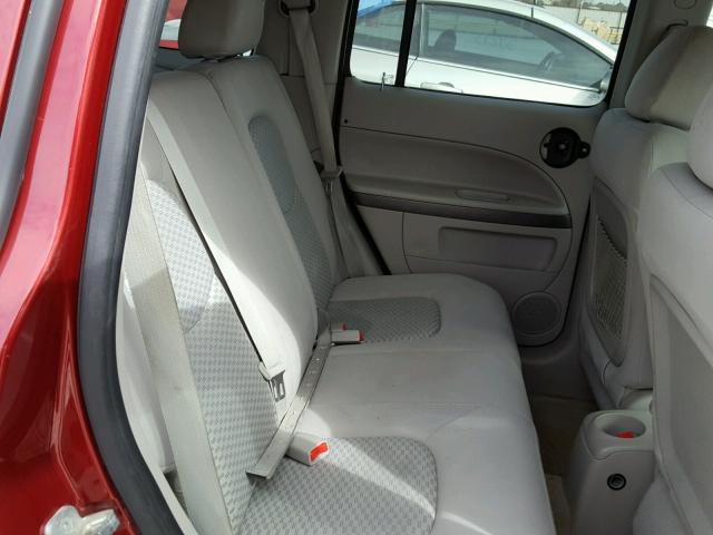 3GNCA13D68S710983 - 2008 CHEVROLET HHR LS RED photo 6