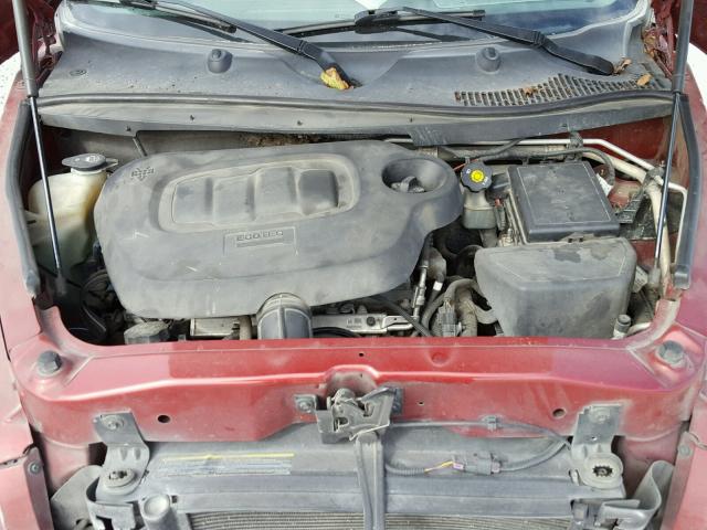 3GNCA13D68S710983 - 2008 CHEVROLET HHR LS RED photo 7