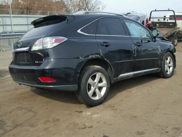 2T2BK1BA4BC083922 - 2011 LEXUS RX 350 BLACK photo 4