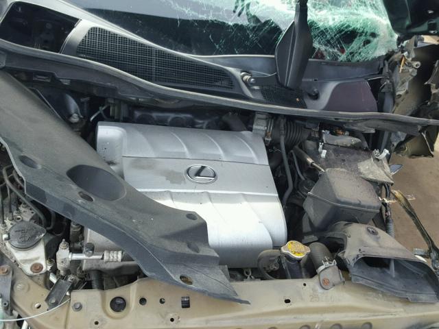 2T2BK1BA4BC083922 - 2011 LEXUS RX 350 BLACK photo 7