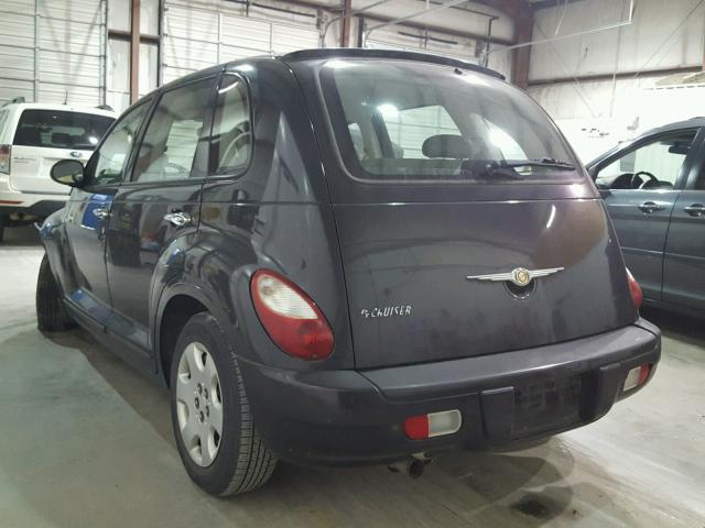 3A8FY48B78T129909 - 2008 CHRYSLER PT CRUISER BLACK photo 3