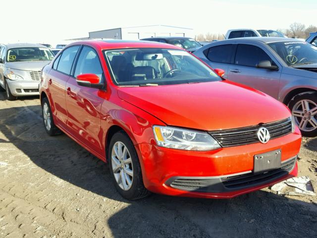 3VWDX7AJXCM367788 - 2012 VOLKSWAGEN JETTA SE RED photo 1