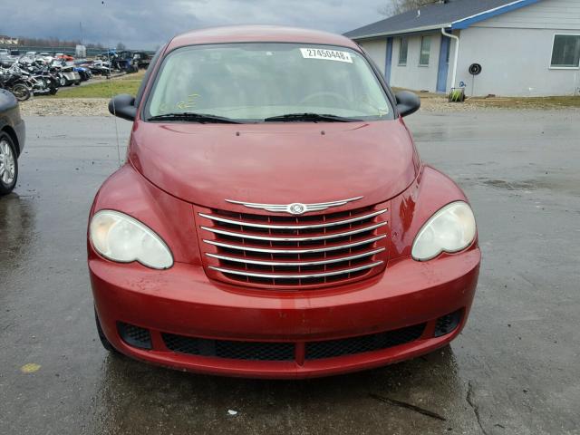 3A4FY58BX6T289576 - 2006 CHRYSLER PT CRUISER RED photo 9