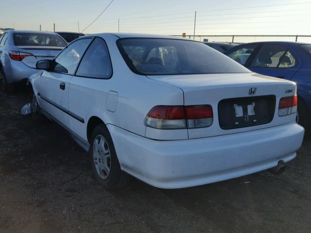 1HGEJ6224YL076255 - 2000 HONDA CIVIC DX WHITE photo 3