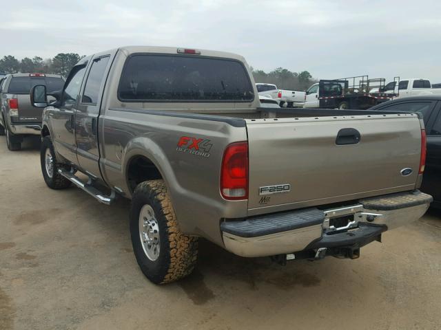 1FTSW21PX5EA71473 - 2005 FORD F250 SUPER BROWN photo 3