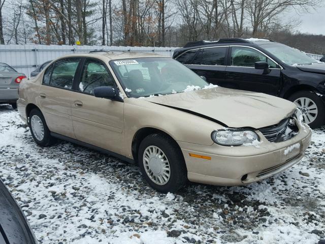 1G1ND52J02M691693 - 2002 CHEVROLET MALIBU BROWN photo 1