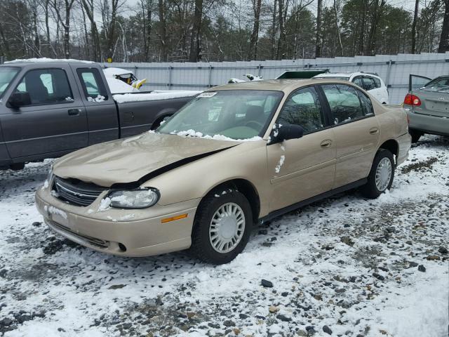 1G1ND52J02M691693 - 2002 CHEVROLET MALIBU BROWN photo 2