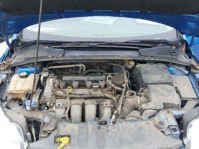 1FADP3F26DL183874 - 2013 FORD FOCUS SE BLUE photo 7