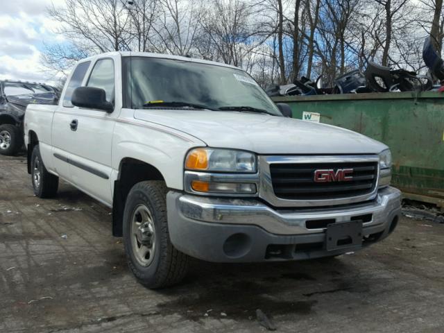 2GTEK19V641145722 - 2004 GMC NEW SIERRA WHITE photo 1