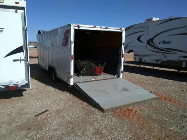 16HGB2424CA042144 - 2012 CARGO TRAILER WHITE photo 3