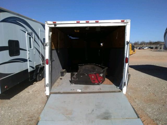 16HGB2424CA042144 - 2012 CARGO TRAILER WHITE photo 6