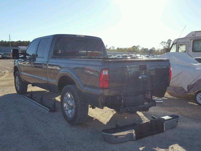 1FT7W2BT4GED45318 - 2016 FORD F250 SUPER GRAY photo 3