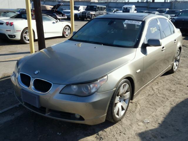 WBANA73565B816304 - 2005 BMW 530 I GOLD photo 2