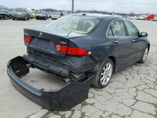 JH4CL96877C004558 - 2007 ACURA TSX GRAY photo 4