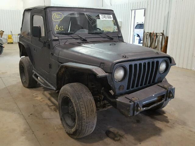 1J4FY29P9VP506255 - 1997 JEEP WRANGLER / BLACK photo 1