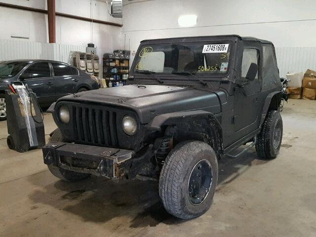 1J4FY29P9VP506255 - 1997 JEEP WRANGLER / BLACK photo 2