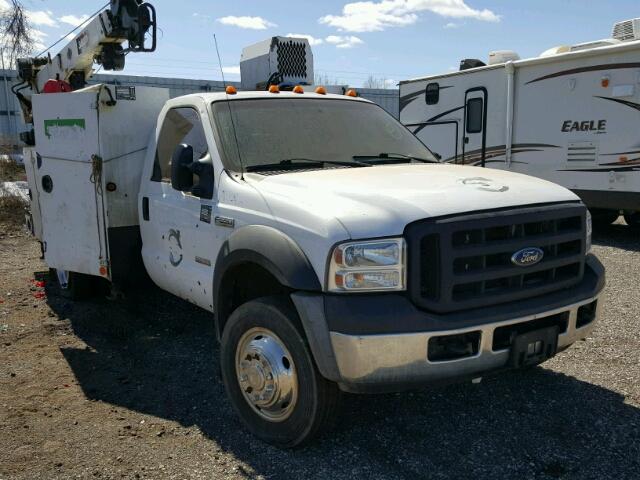 1FDAF56P47EA82909 - 2007 FORD F550 SUPER WHITE photo 9