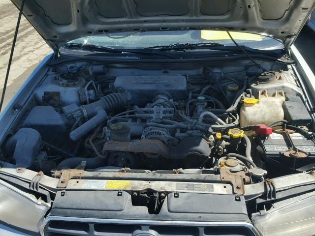 4S3BK4357W7317775 - 1998 SUBARU LEGACY L SILVER photo 7