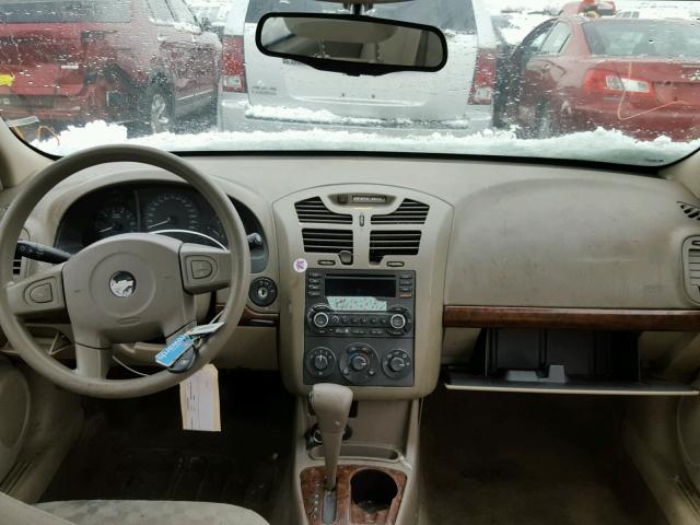 1G1ZT52895F258996 - 2005 CHEVROLET MALIBU LS ოქროსფერი ფოტო 9