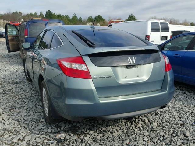 5J6TF3H58CL005277 - 2012 HONDA CROSSTOUR GREEN photo 3