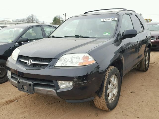 2HNYD18831H514200 - 2001 ACURA MDX TOURIN BLACK photo 2