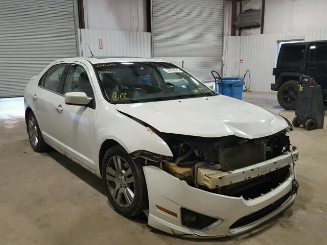 3FAHP0JA1AR262719 - 2010 FORD FUSION SEL WHITE photo 1