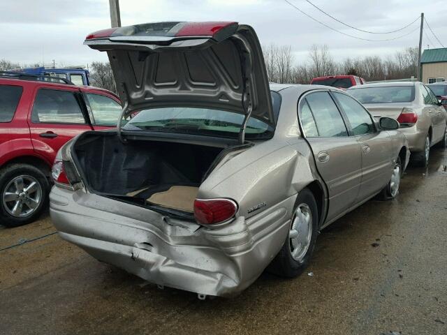 1G4HP54K1YU102396 - 2000 BUICK LESABRE CU TAN photo 4