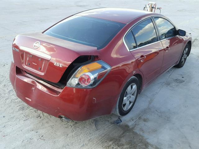 1N4AL21E08C150885 - 2008 NISSAN ALTIMA 2.5 RED photo 4