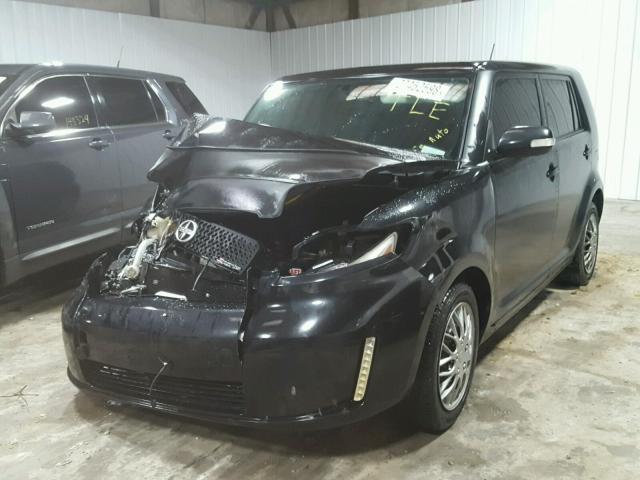 JTLZE4FE6A1097871 - 2010 TOYOTA SCION XB BLACK photo 2