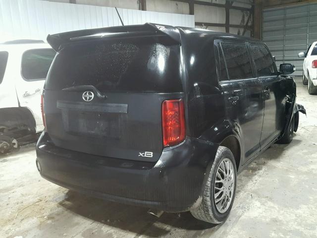 JTLZE4FE6A1097871 - 2010 TOYOTA SCION XB BLACK photo 4