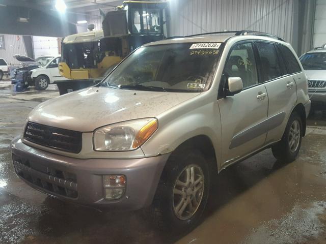 JTEGH20V310037670 - 2001 TOYOTA RAV4 SILVER photo 2