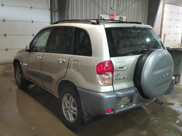 JTEGH20V310037670 - 2001 TOYOTA RAV4 SILVER photo 3