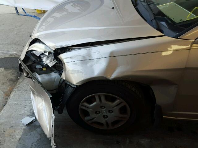 1HGEM22022L040327 - 2002 HONDA CIVIC EX ბეჟი ფოტო 10