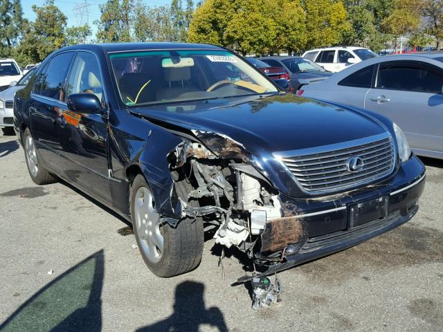 JTHBN36F340162281 - 2004 LEXUS LS 430 BLUE photo 1