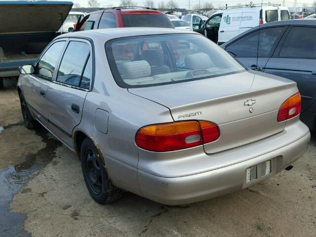 1Y1SK52841Z446079 - 2001 CHEVROLET GEO PRIZM 金色 照片 3
