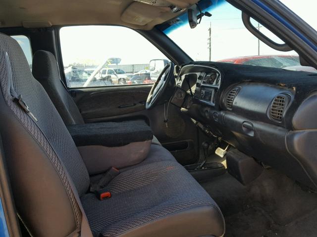 3B7KF23611G744111 - 2001 DODGE RAM 2500 BLUE photo 5