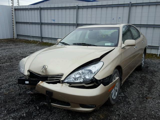 JTHBF30G020034334 - 2002 LEXUS ES 300 GOLD photo 2