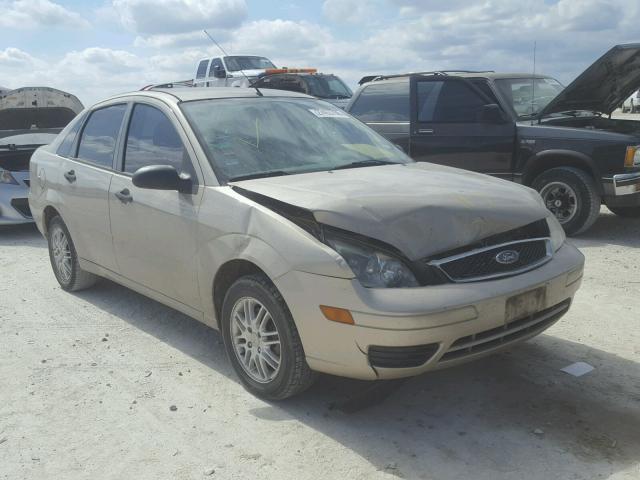 1FAFP34N17W291036 - 2007 FORD FOCUS ZX4 BEIGE photo 1