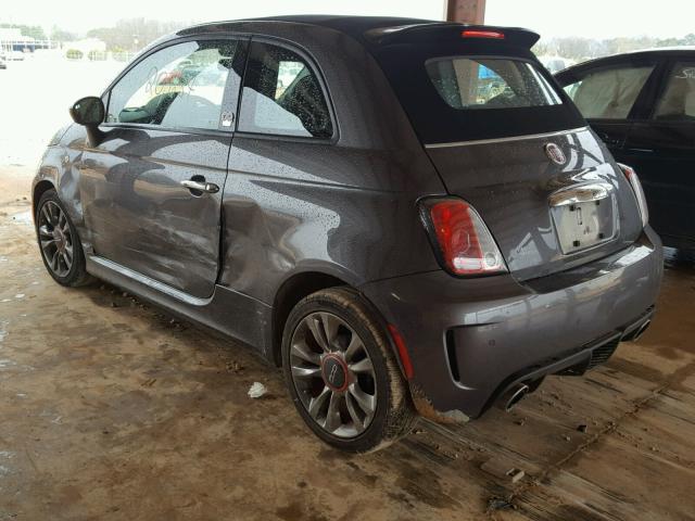 3C3CFFJH6ET190209 - 2014 FIAT 500 ABARTH SILVER photo 3