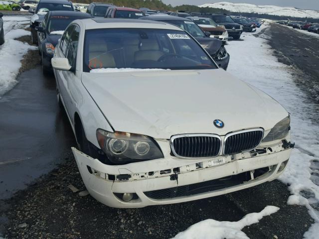 WBAHL835X6DT06184 - 2006 BMW 750 I WHITE photo 1