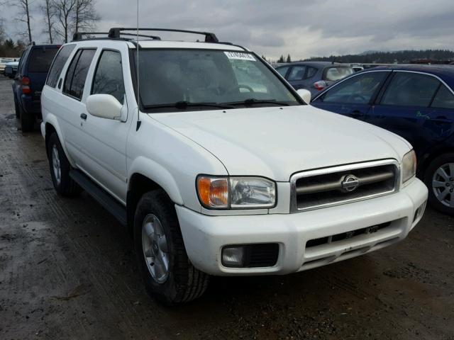 JN8AR07Y0YW428976 - 2000 NISSAN PATHFINDER WHITE photo 1